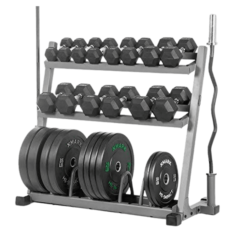 Dumbbell Plate, rod Dumbbell rack Set (KING-DL056)