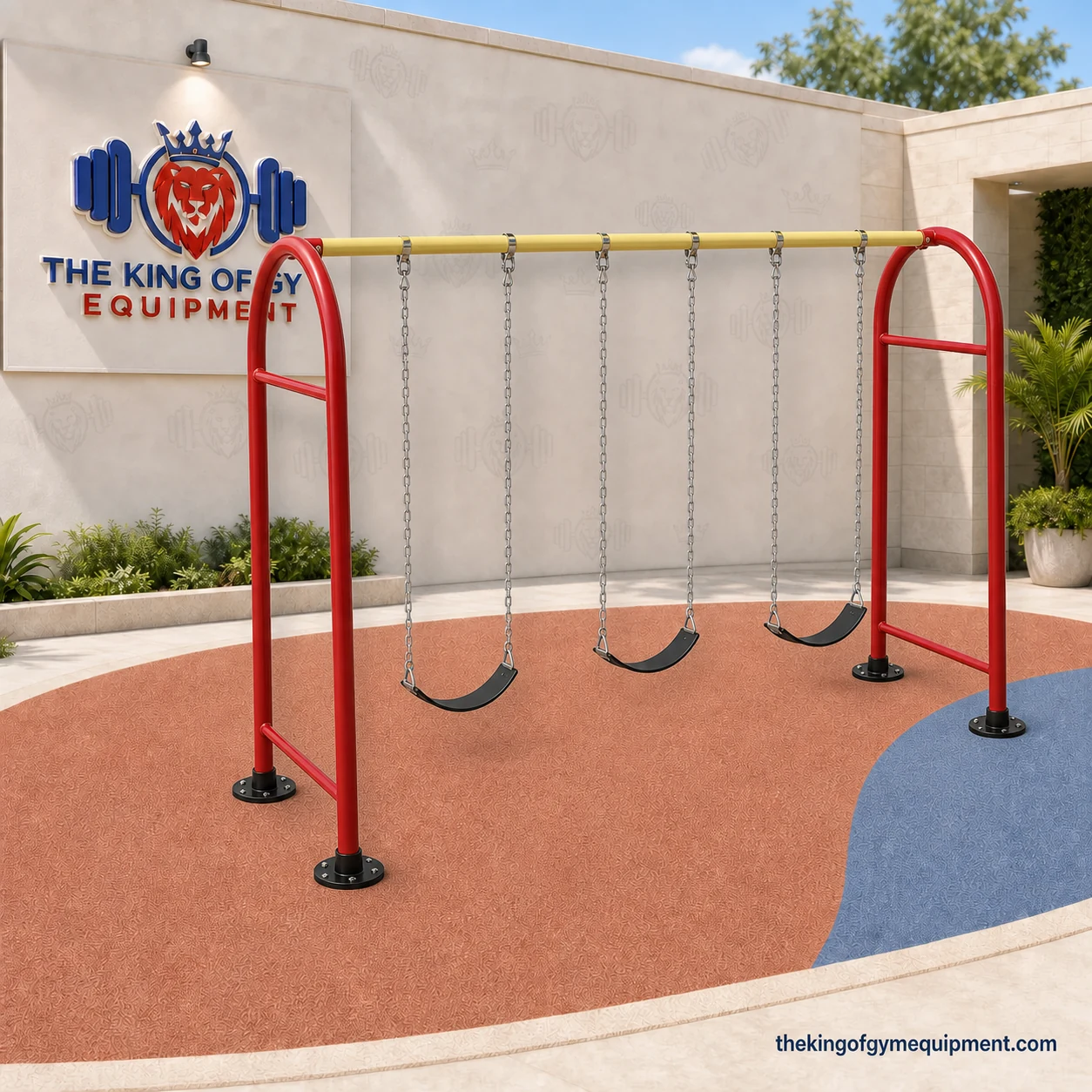 Triple U-Type Swing TGKS072 by The King of Gym Equipment
