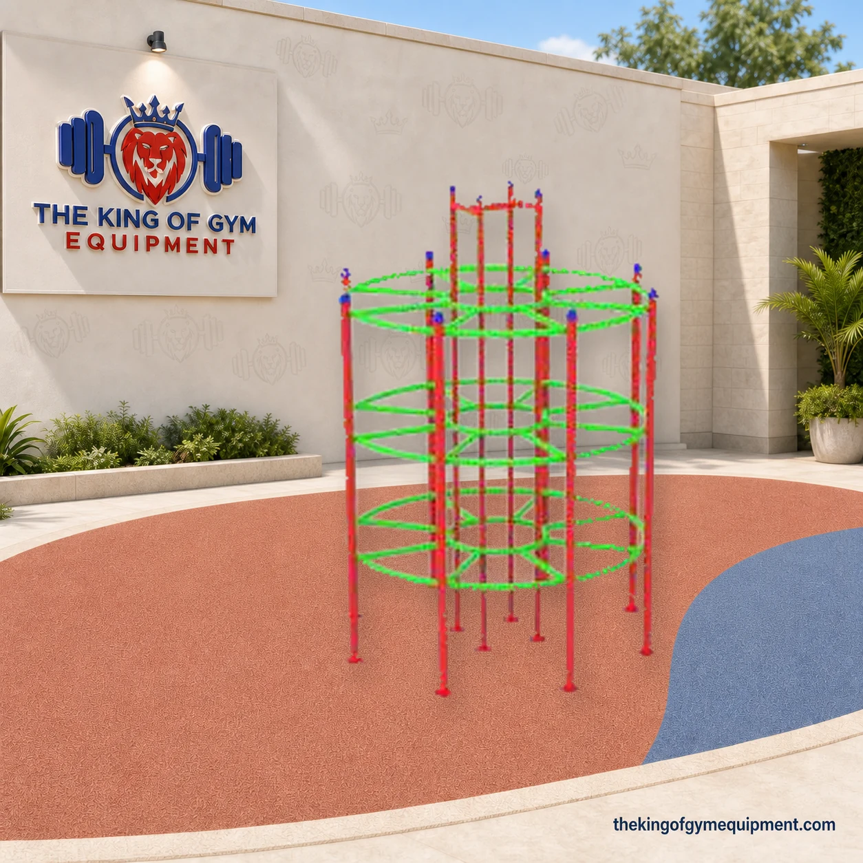 Jungle Gym Climber Spider Web Climber TGKS092 by The King of Gym Equipment