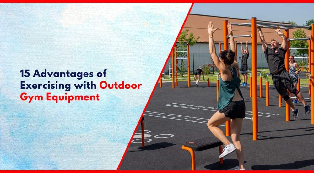 Outdoor gym equipment in India - park fitness zone