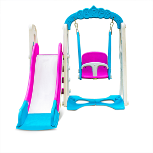 2-IN-1 SWING & SLIDE COMBO FOR KIDS (2years above) – Indoor Outdoor..