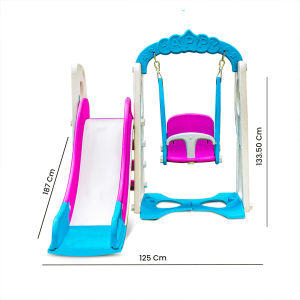 2-IN-1 SWING & SLIDE COMBO FOR KIDS (2years above) – Indoor Outdoor